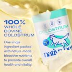 Native Pet Colostrum for Dogs – Bovine Colostrum Powder – Allergy Relief, Immune Support & Itchy Skin Treatment – Dog Multivitamins for Skin & Gut Health – Puppy Milk Replacement & Prebiotic -120 ct. - Image 5