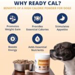 Under the Weather Ready Cal Powder for Dogs | High-Calorie Weight Gainer & Appetite Stimulant | Dog Energy Booster Veterinarian-Approved Pet Supplement with Vitamins & Minerals | Chicken Flavor |12 oz - Image 2