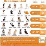 Dog Cone, Dog Surgery Collar, Inflatable Cones for Small Medium Large Dogs, Watermelon Dog Recovery Collar, Does not Impede Vision - Image 2