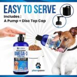 Omega 3 Fish Oil for Dogs - Better Than Salmon Oil for Dogs - Dog Fish Oil Supplement - Reduce Shedding & Itching - Supports Joints, Brain, Heart Health- Dog Skin and Coat Supplement - Fish Oil Liquid - Image 5