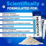 Probiotic Powder for Dogs - Support Gut Health, Itchy Skin, Allergies, Immunity, Yeast Balance - Dog Probiotics and Digestive Enzymes with Prebiotics - Reduce Diarrhea, Gas - 30 Probiotic Sticks - Image 2