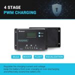 Renogy 10 Amp 12V/24V PWM Negative Ground Solar Charge Controller Compact Design w/LCD Display for AGM, Gel, Flooded and Lithium Battery, Wanderer 10A - Image 4