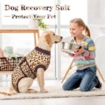 Kuoser Dog Surgery Recovery Suit, Recovery Suit for Female Male Dogs, Dog Onesie After Surgery Spay Neuter, Anti-Licking Pet Surgical Recovery Snugly Suit, Bodysuit for Abdominal Wounds Skin Disease - Image 7