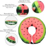 Dog Cone Collar for Small Medium Large Dogs for After Surgery, Pet Inflatable Neck Donut Collar Soft Protective Recovery Cone for Dogs and Cats - Alternative E Collar Does not Block Vision - Pink,S - Image 3