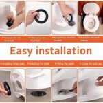 RV Toilet Seal Kit Compatible with Dometics 300/310/320 Series to Replace 385311652 Camper Bowl Seal Part and 385311658 Flush Seal, 2-in-1 Combo Kit - Image 4