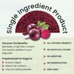 Olewo Original Red Beets for Dogs – Natural Anti Itch for Dogs, Dog Food Topper, Immune, Cleansing, Skin & Coat Support, Dehydrated Whole Food Dog Multivitamin, Fiber for Dogs, 1 lb - Image 3