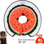 Dog Cone, Dog Surgery Collar, Inflatable Cones for Small Medium Large Dogs, Watermelon Dog Recovery Collar, Does not Impede Vision - Image 7