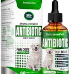 Dog Antibiotics | Natural Antibiotics for Dogs to Help with Infections, Cough, Allergies | Dog UTI Treatment for All Breeds | Puppy & Dog Itch Relief | No GMOs | 2 Oz