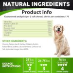 Hemp Calming Chews for Dogs with Anxiety and Stress - 170 Dog Calming Treats - Storms, Barking, Separation - Valerian Root - Melatonin - Hemp Oil - Dog Anxiety Relief - Made in USA | Soft Chews - Image 6