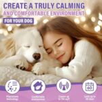 Dog Pheromones Calming Diffuser 3 In 1 Advanced Kit Appeasing Pheromone Diffuser to Calm Pet (1 Plug in+2 Pack 48ml Refill) for Anxiety Relieve Relief Reduce Aggression Fighting Stress (Tasteless) - Image 2