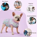 Kuoser Dog Recovery Suit for Dogs After Surgery,Professional Surgical Onesie for Female Male Dogs Spay Neuter,Soft Dog Surgery Suit Bodysuit for Abdominal Wounds Skin Disease,Light Purple Leopard XL - Image 6