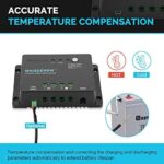 Renogy Wanderer Li 30A 12V PWM Negative Ground Solar Charge Controller Solar Panel Regulator w/ Temp Sensor Function Fit for Lithium, Sealed, Gel, and Flooded Batteries, Wanderer Li 30A - Image 5