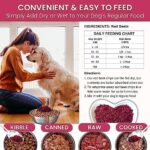 Olewo Original Red Beets for Dogs – Natural Anti Itch for Dogs, Dog Food Topper, Immune, Cleansing, Skin & Coat Support, Dehydrated Whole Food Dog Multivitamin, Fiber for Dogs, 1 lb - Image 7