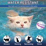 4 Pack Flea Collar for Cats, 32 Months Flea and Tick Prevention for Cats, Waterproof Cat Flea Collar, Natural Cat Flea and Tick Treatment, Adjustable Flea and Tick Collar for Cats Kittens(Pink&Purple) - Image 6