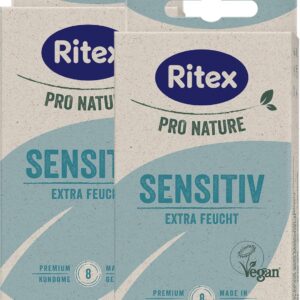 Ritex Pro Nature Sensitive Condoms - Naturally Extra Moist - Sustainable Fair Made in Germany, Pack of 16  Amazon.de Health & Personal Care