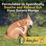 HAPPY JACK Sardex Mange Treatment for Dogs – Odorless & Stainless Itch Relief for Skin Irritations Including Severe Mange, Hot Spots, Fungi, Allergies, Eczema (9.5 oz) - Image 2