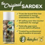 HAPPY JACK Sardex Mange Treatment for Dogs – Odorless & Stainless Itch Relief for Skin Irritations Including Severe Mange, Hot Spots, Fungi, Allergies, Eczema (9.5 oz) - Image 7